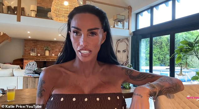 ‘Overwhelmed’ Katie Price vows to focus on herself and says ‘I know my worth’ as ‘kidnapped’ husband Lee Andrews remains missing after a week of no contact