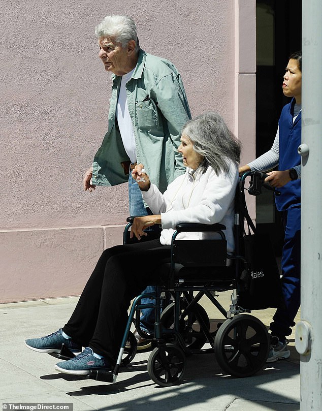 Hollywood legends Paula Prentiss and Richard Benjamin were seen on a rare public outing in LA recently