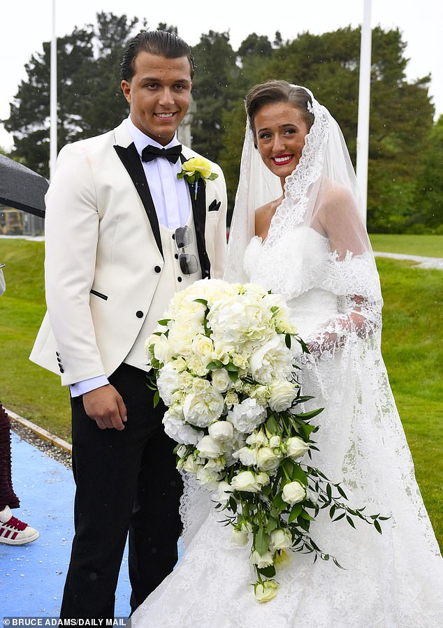 Venezuela Fury changes surname on Instagram just an HOUR after tying the knot with husband Noah Price as an emotional Tyson says: ‘That was my baby in there’