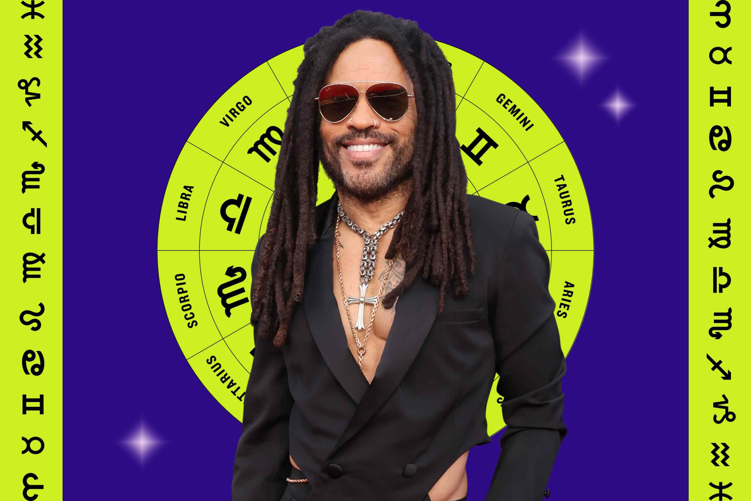 Weekly Horoscope; Lenny Kravitz.Credit: Getty