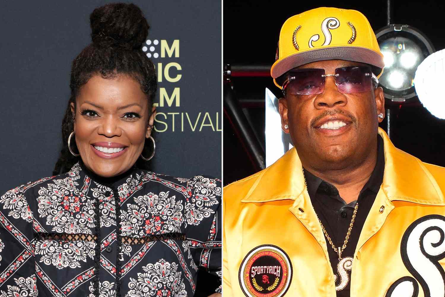 Yvette Nicole Brown; Michael BivinsCredit: Rodin Eckenroth/Getty; Brendon Cook/BFA.com/Shutterstock