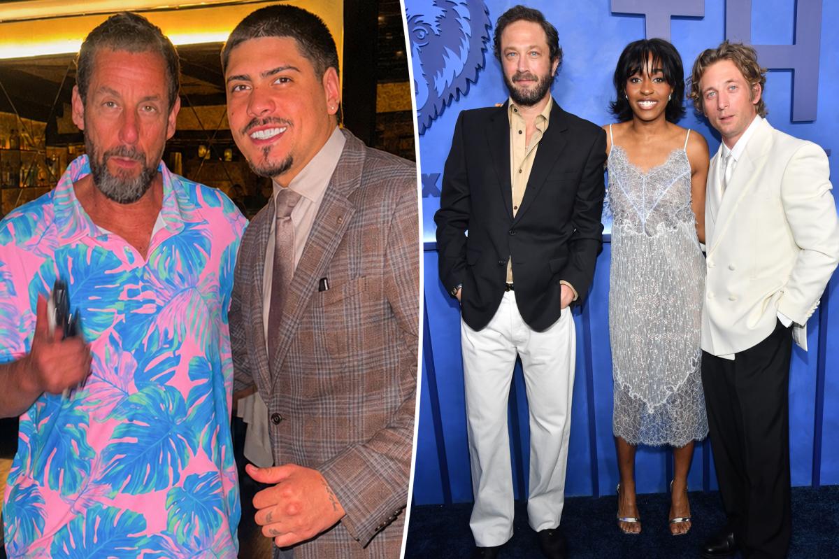 Adam Sandler hits the town, 'The Bear' cast shares 'Final Family Meal' and more sightings