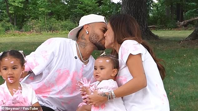 Brazil footballer Neymar has revealed he's set to become a father for a fifth time as girlfriend Bruna Biancardi announced she's pregnant with his fourth daughter on YouTube on Tuesday