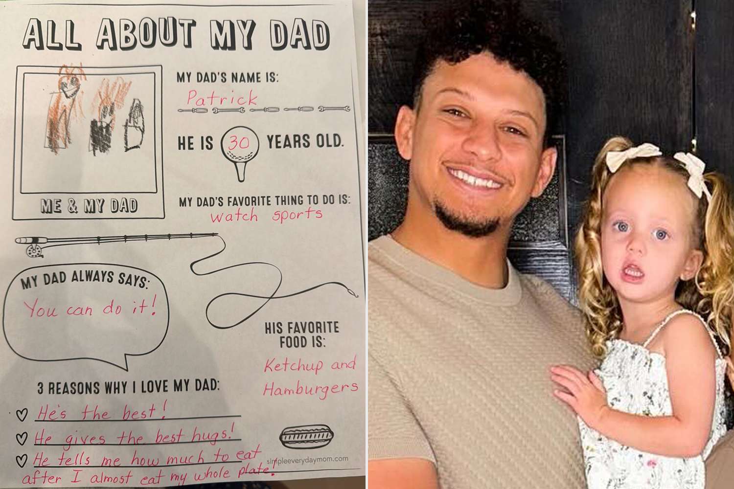 Patrick Mahomes and SterlingCredit: Brittany Mahomes/Instagram