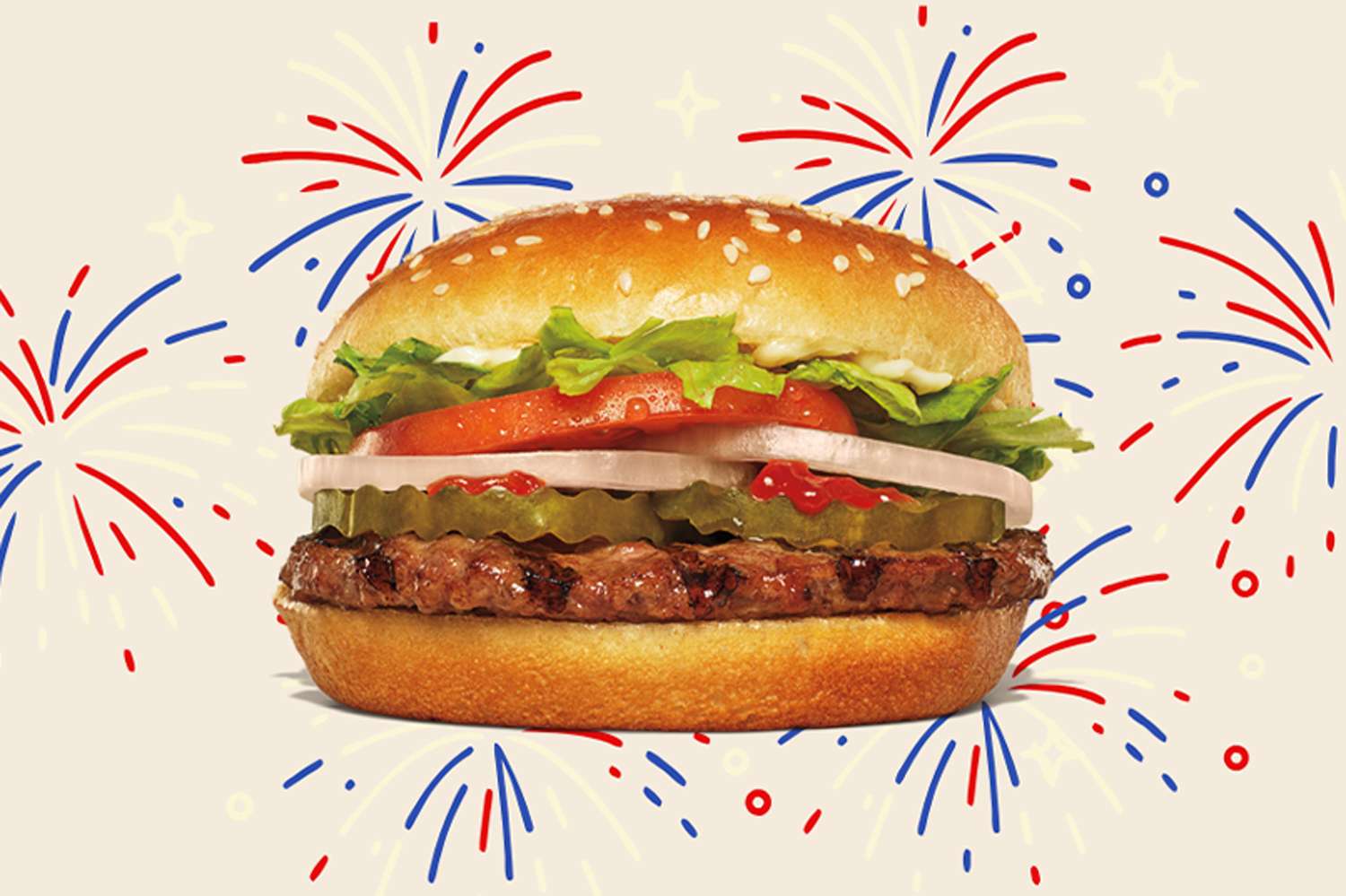 Burger King Is Handing out $2.50 Whopper Jr.'s for the Fourth of July — How to Get Yours
