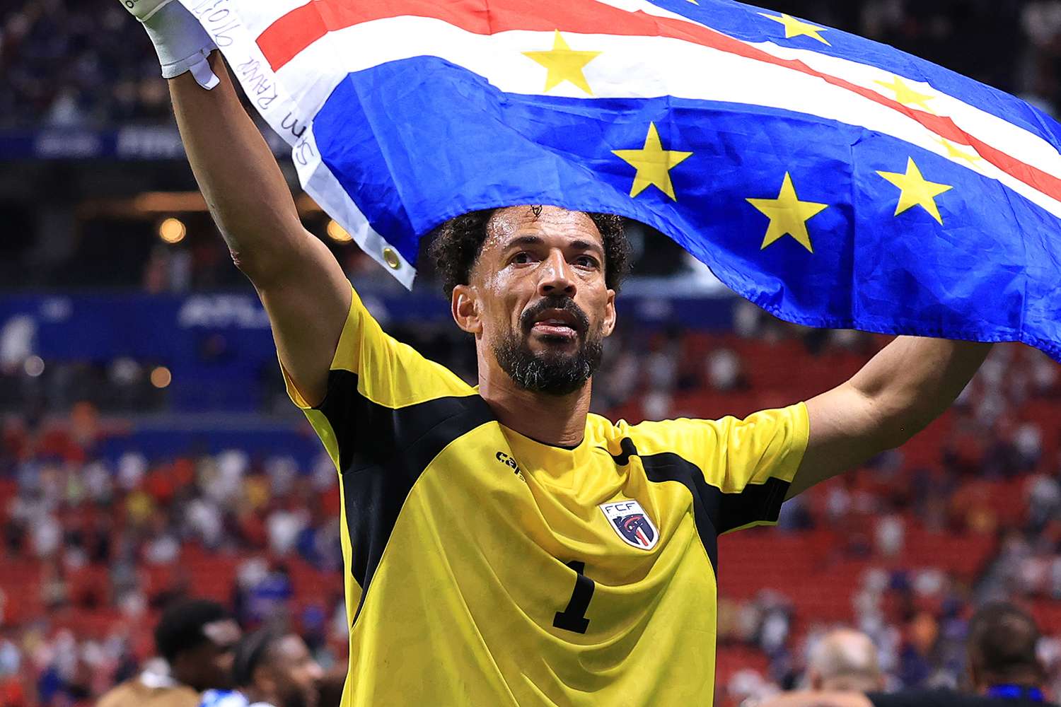 Vozinha of Cabo Verde after the 0-0 draw, FIFA World Cup 2026 match between Spain and Cabo VerdeCredit: Buda Mendes/Getty