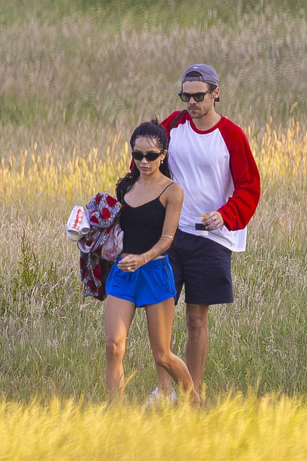 Harry Styles and Zoe Kravitz are reportedly looking at wedding venues in New Orleans, two months after getting engaged (pictured this week)