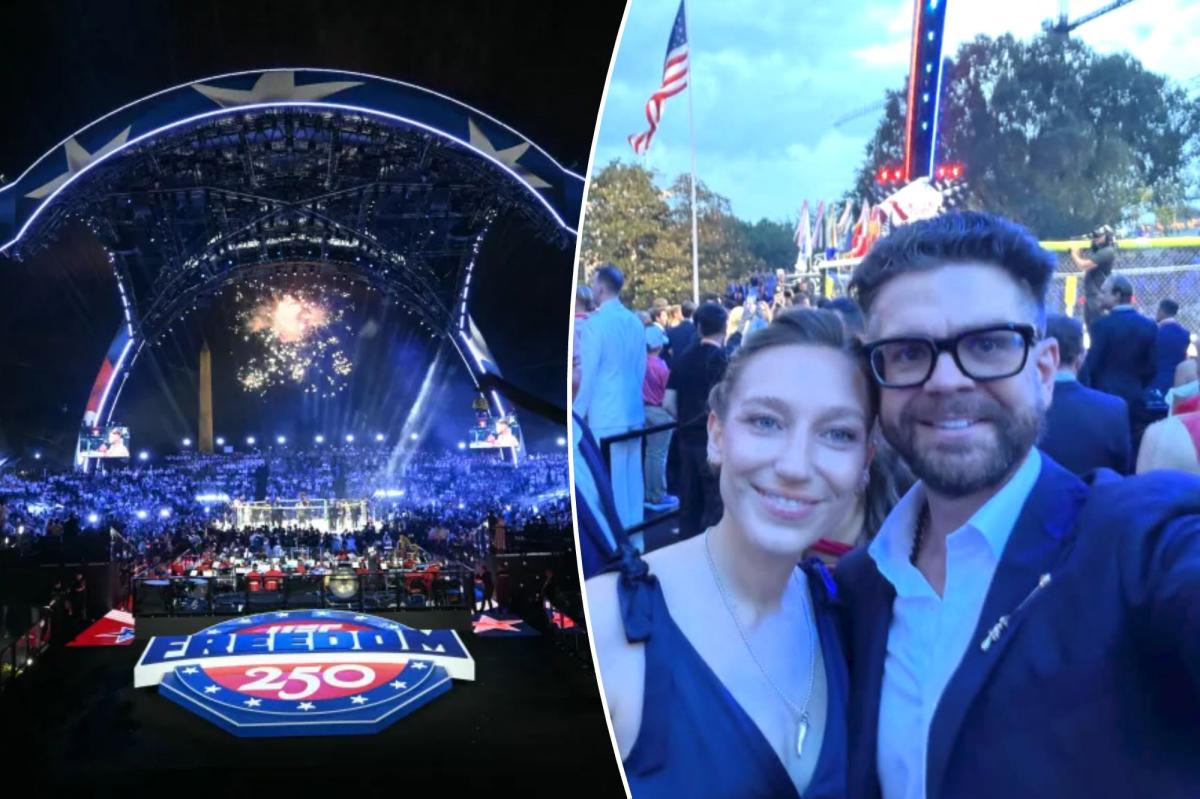Jack Osbourne tells critics to 'shut the f--- up' over White House UFC fight attendance