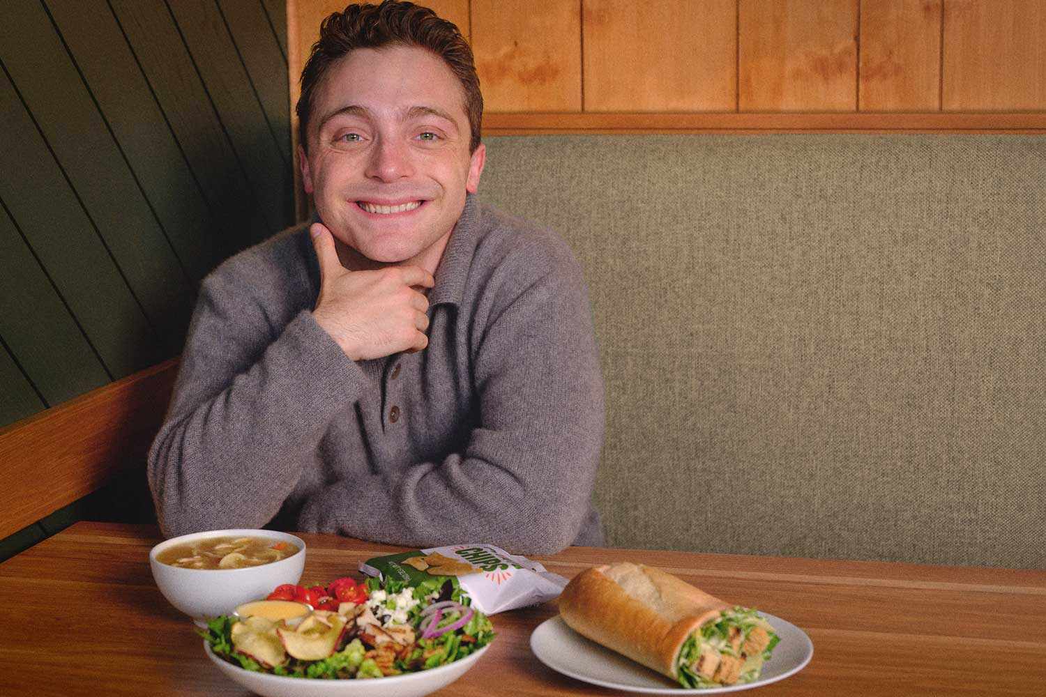 Jake Shane created his own Mix & Match meal with PaneraCredit: Panera