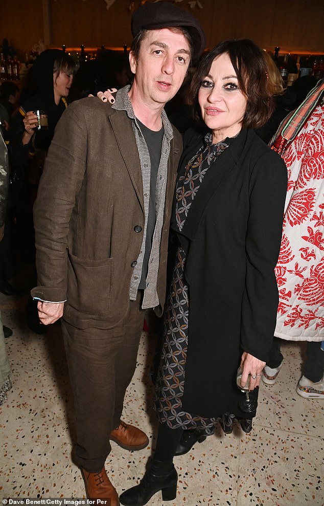 Pearl Lowe has revealed she has bought a new Somerset cottage, six months after she was forced to sell her beloved family home of nine years; Pictured with her husband Danny Goffey