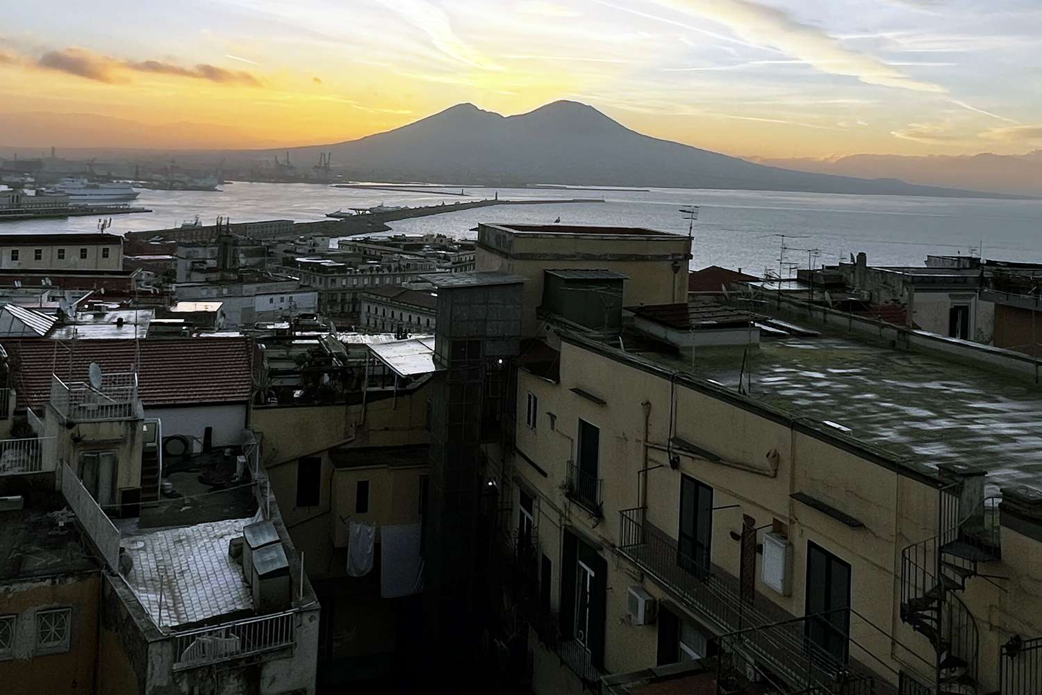 Mount Vesuvius at sunriseCredit: University of Kentucky