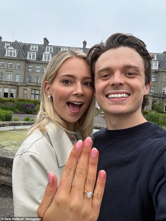 Tom Holland's lookalike brother, Sam, has announced his engagement to his partner, Clark Stewart, just days after the actor confirmed his marriage to Zendaya