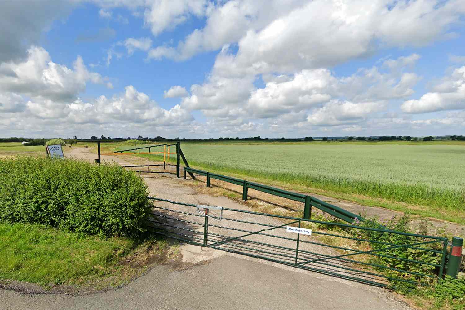 Langar Airfield in Nottinghamshire, UKCredit: Google Maps