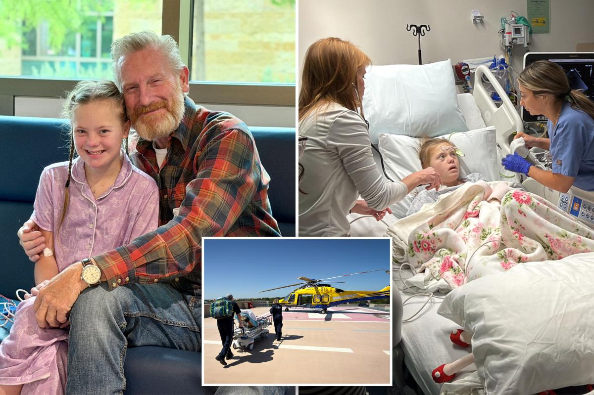 Country star Rory Feek's youngest daughter airlifted to hospital after life-threatening health scare