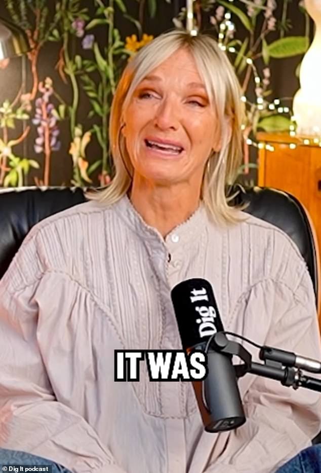 Jo Whiley broke down in tears as she detailed how she guided her younger sister Frances through grief following the death of their father Martin