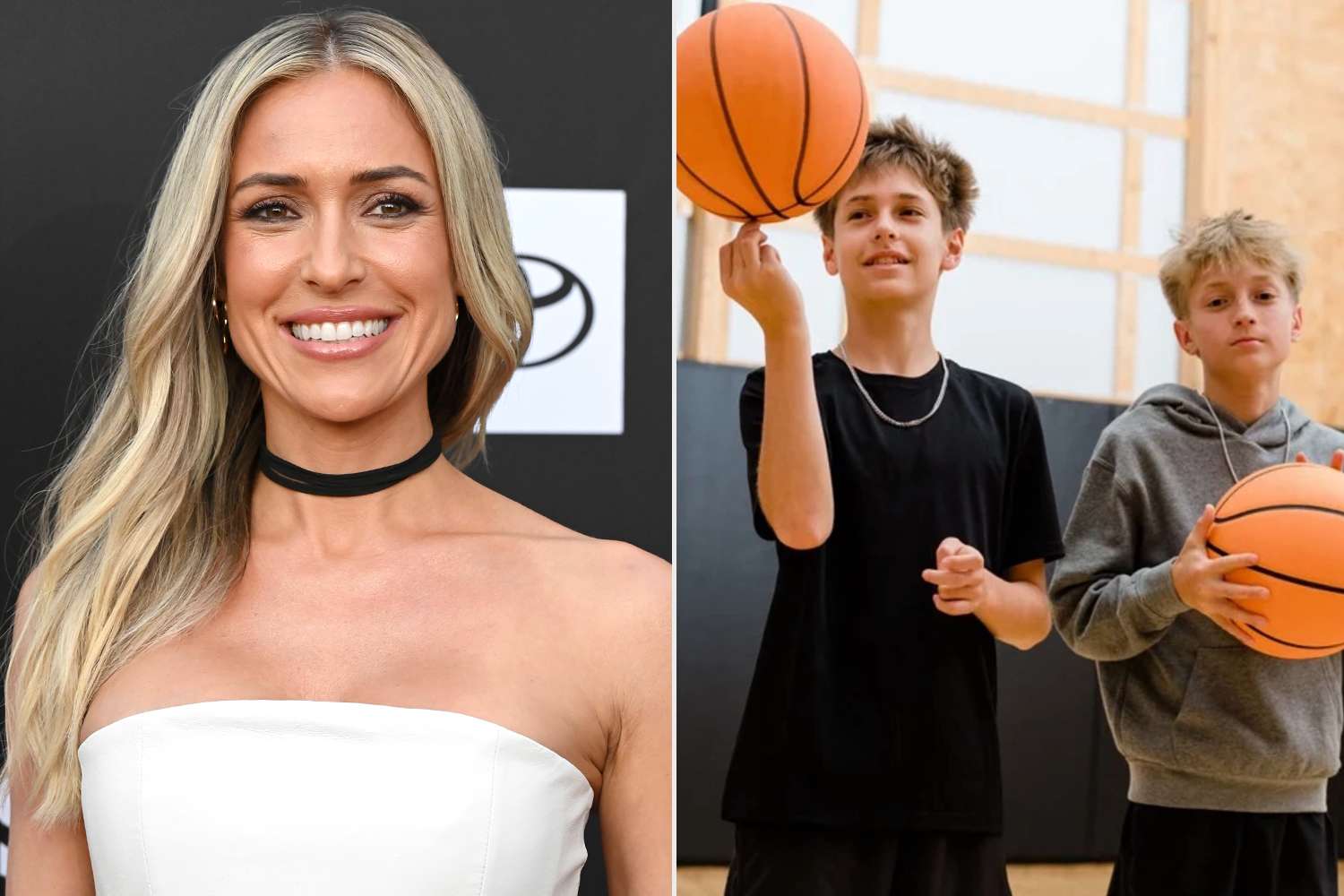 Kristin Cavallari’s son Camden and Jaxon modeling for Uncommon JamesCredit: Axelle/Bauer-Griffin/FilmMagic; Kristin Cavallari/Instagram