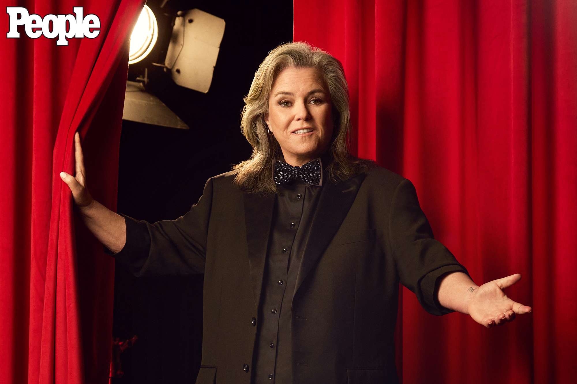 Rosie O’Donnell at the Daryl Roth Theater in NYC.Credit: Allison Michael Orenstein
