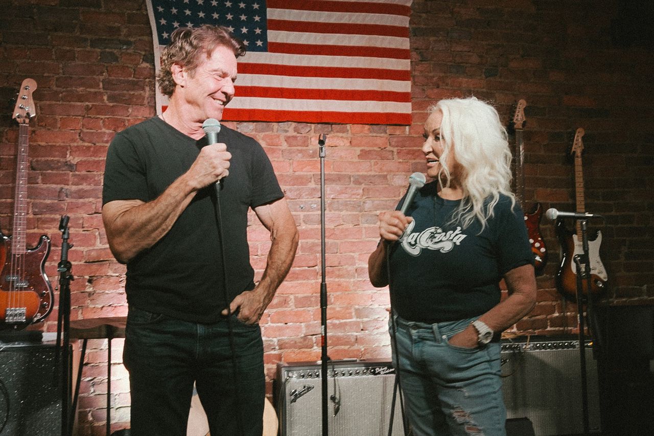 Dennis Quaid and Tanya Tucker in Nashville in June 2026Credit: Caleb Herring