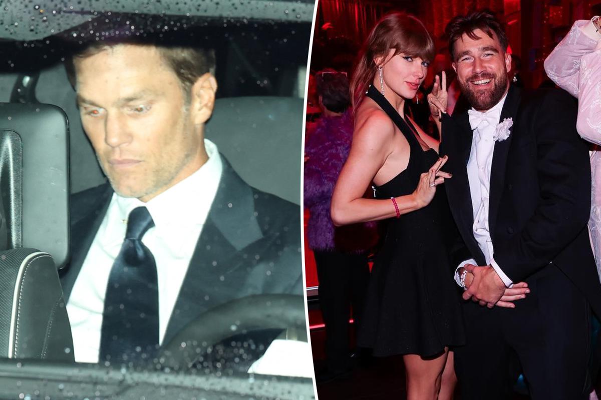 Tom Brady sneaks out of Taylor Swift, Travis Kelce's wedding reception early