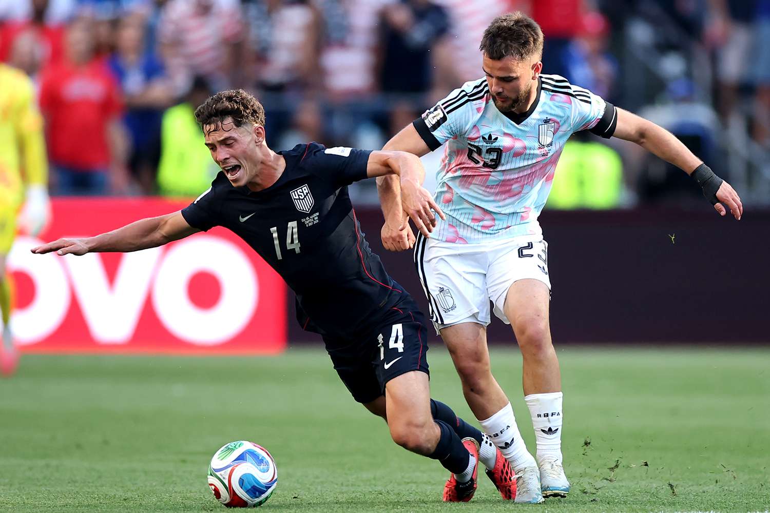 Sebastian Berhalter (left) and Nicolas Raskin (right)Credit: Alex Grimm/Getty