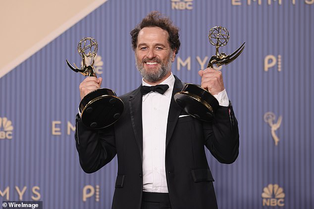 Widow's Bay was the biggest winner at the Emmy Awards 2026 as it swept the ceremony with leading man Matthew Rhys made history as the first actor to win two leading awards in different categories in one night